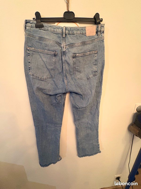 Jean Zara femme bleu clair taille 42 – Neuf (image 2)