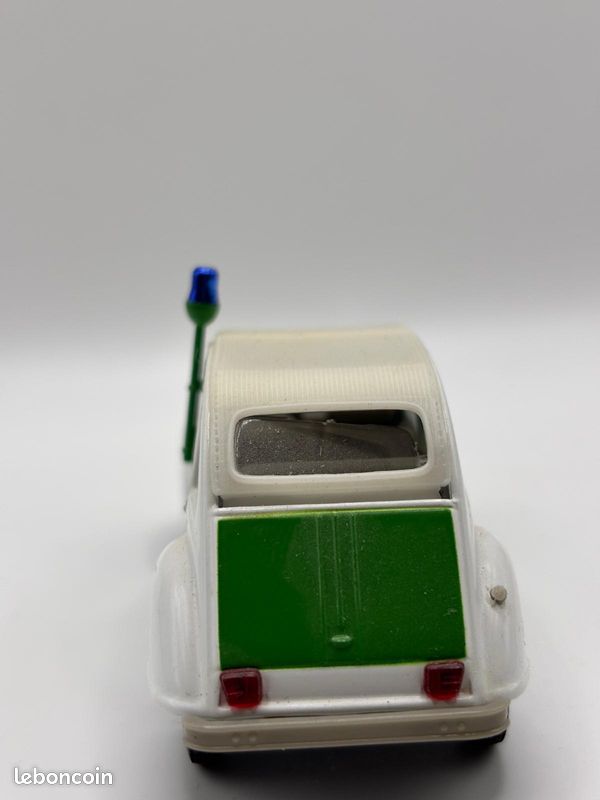 Modèle Réduit Eligor 1/43 - Citroën 2CV Police Néerlandaise - Neuf Avec Fascicule