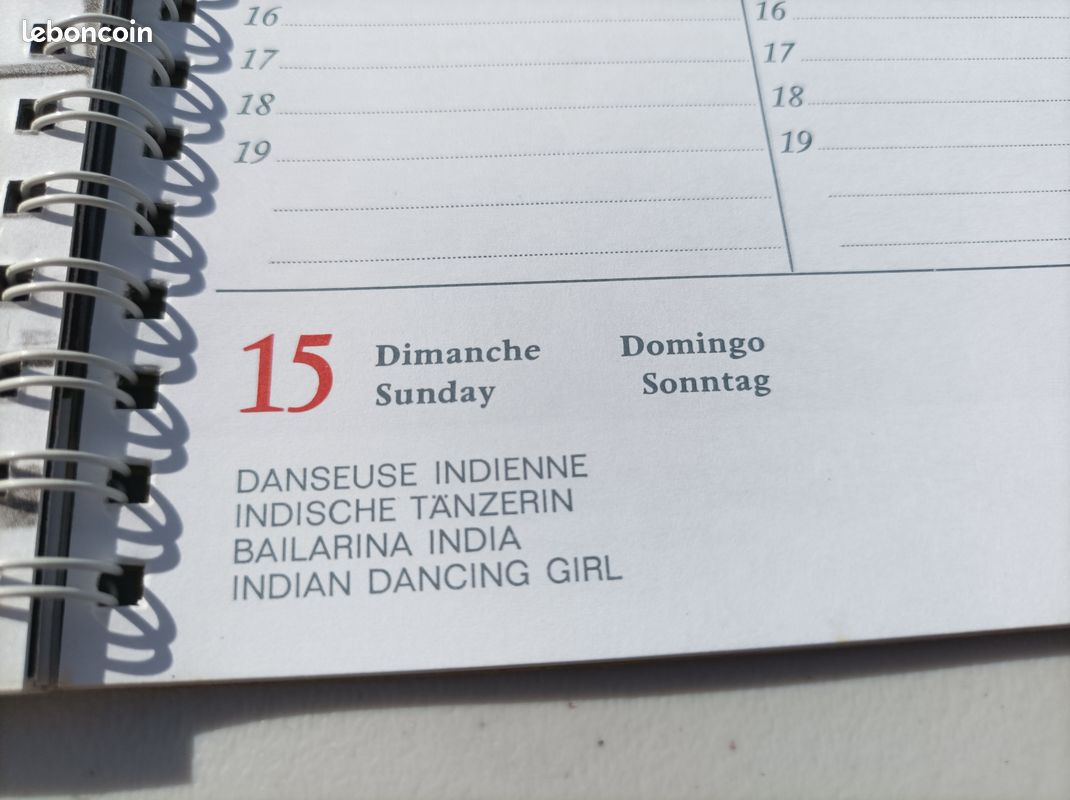 Semainier mondial - Année 1972 (image 13)