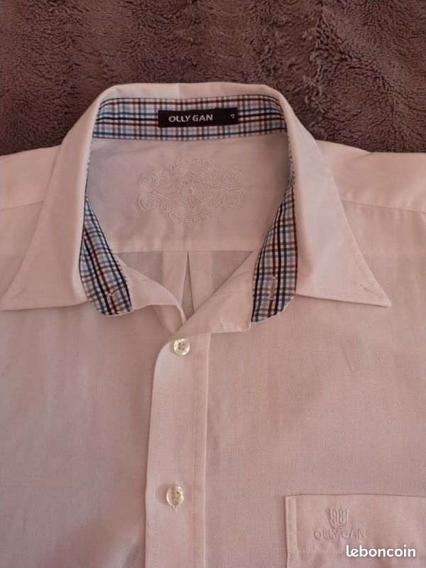 Chemise blanche courte Olly Gan (image 3)