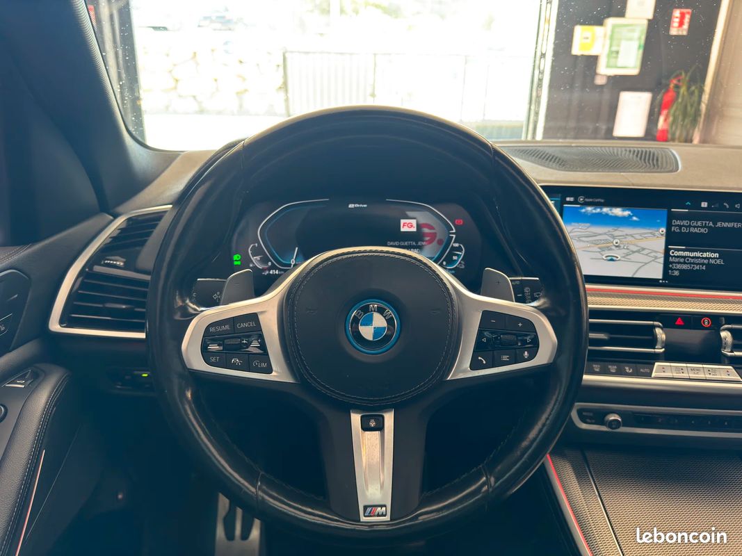 Bmw X5 (G05) 45e xDrive 3.0 i 24V 394 Plug in Hybrid Steptronic8 286 cv M SPORT / Garantie BMW 11/2027 / Toit ouvrant / Jantes 22 / Caméra de recul / Carplay / Hayon électrique (image 45)