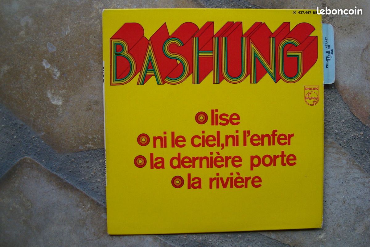 RARE EP ALAIN BASHUNG 45 tours (image 1)