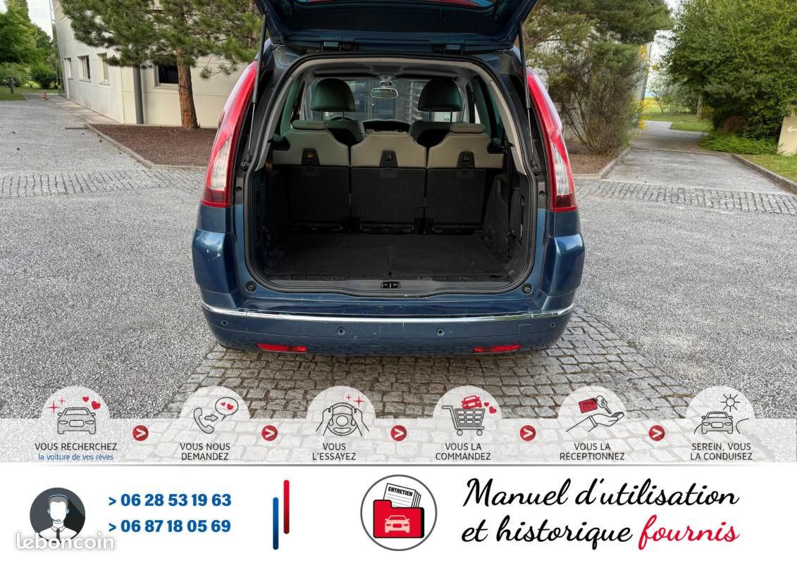 Citroën C4 Picasso Grand 1.6 HDi 112cv Exclusive *Ct Révision Kit Distribution Ok*Véhicule Sous G... (image 13)