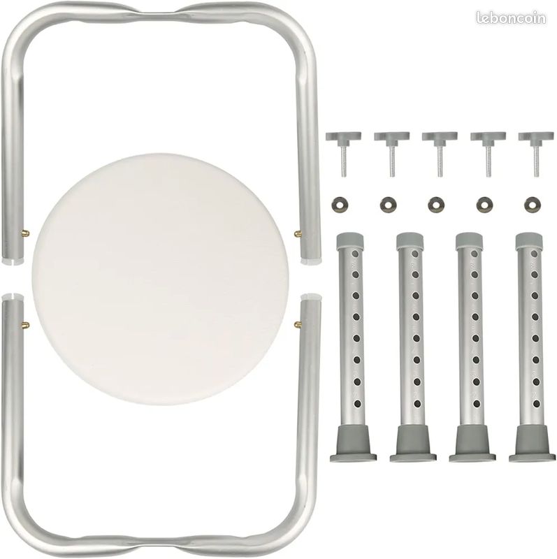 Tabouret / Siège de douche réglable - Neuf (image 3)