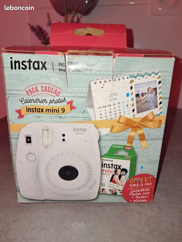 Kit 9 Accessoires Pour Instax Mini 8/8+/9 - Étui, Album, Objectif Selfie, Filtres, Cadeau Complet Pour Appareil Photo Instantané
