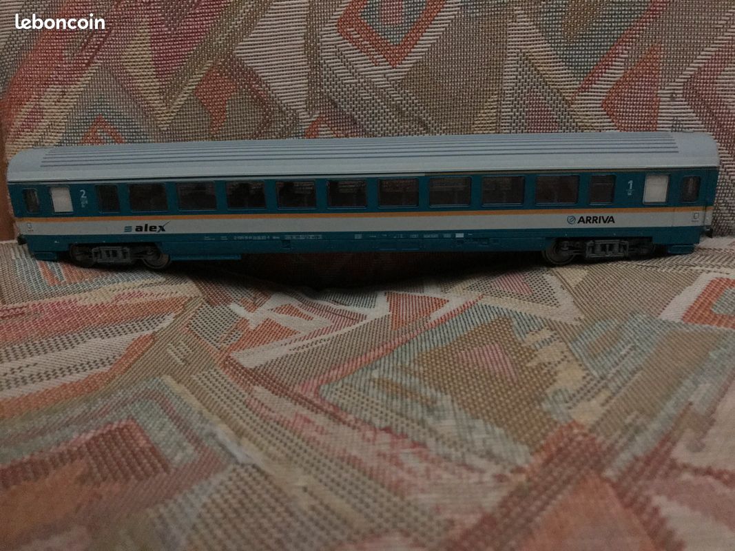 Locomotive électrique PIKO HO – ARRIVA ALEX 57591 – Bleu Canard – Neuve Jamais Roulée