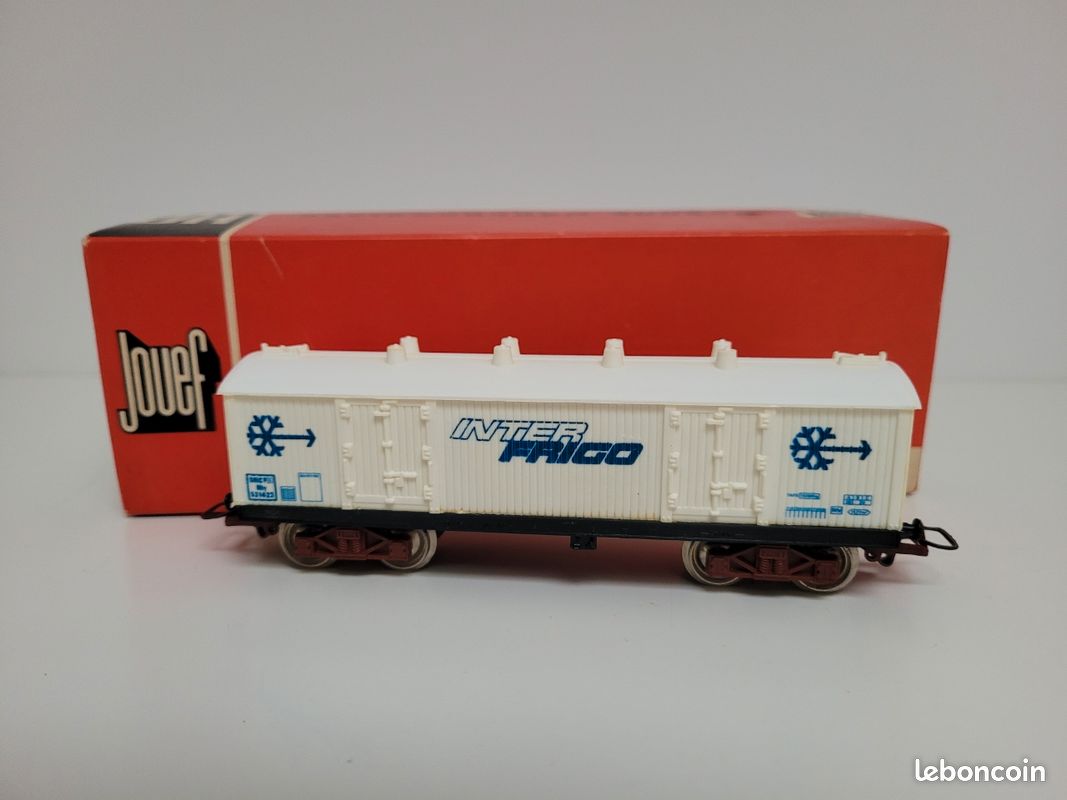Train wagon N° 6563 Wagon frigorifique à bogies TP INTER FRIGO Jouef Ho (image 2)