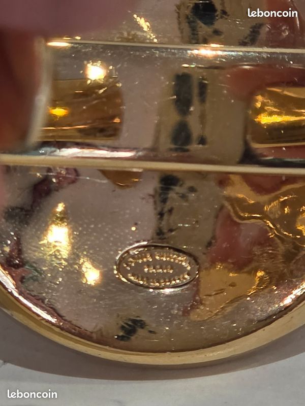 Bracelet Louis Vuitton plaqué or (image 6)