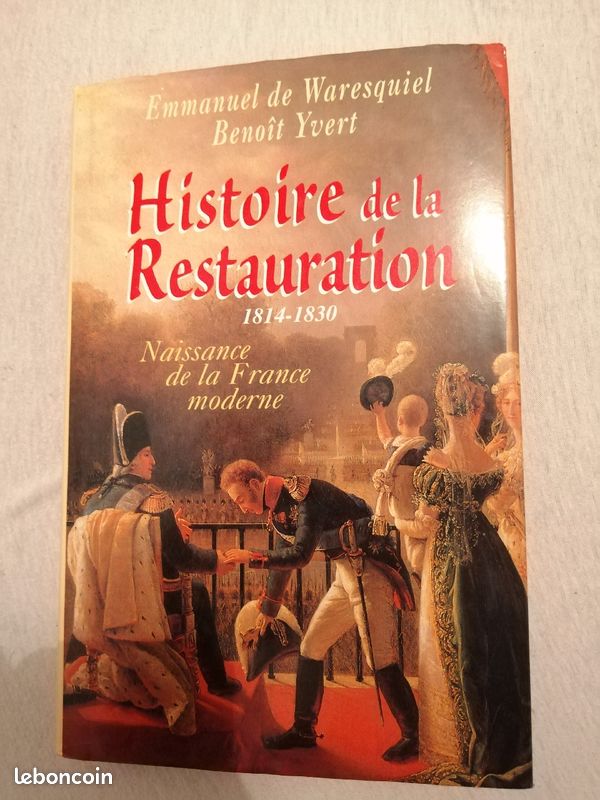 Histoire de la Restauration 1814-1830 (image 1)