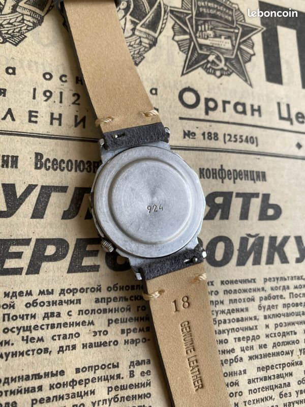 Montre Luch – Amitié USA URSS – Quartz (image 3)