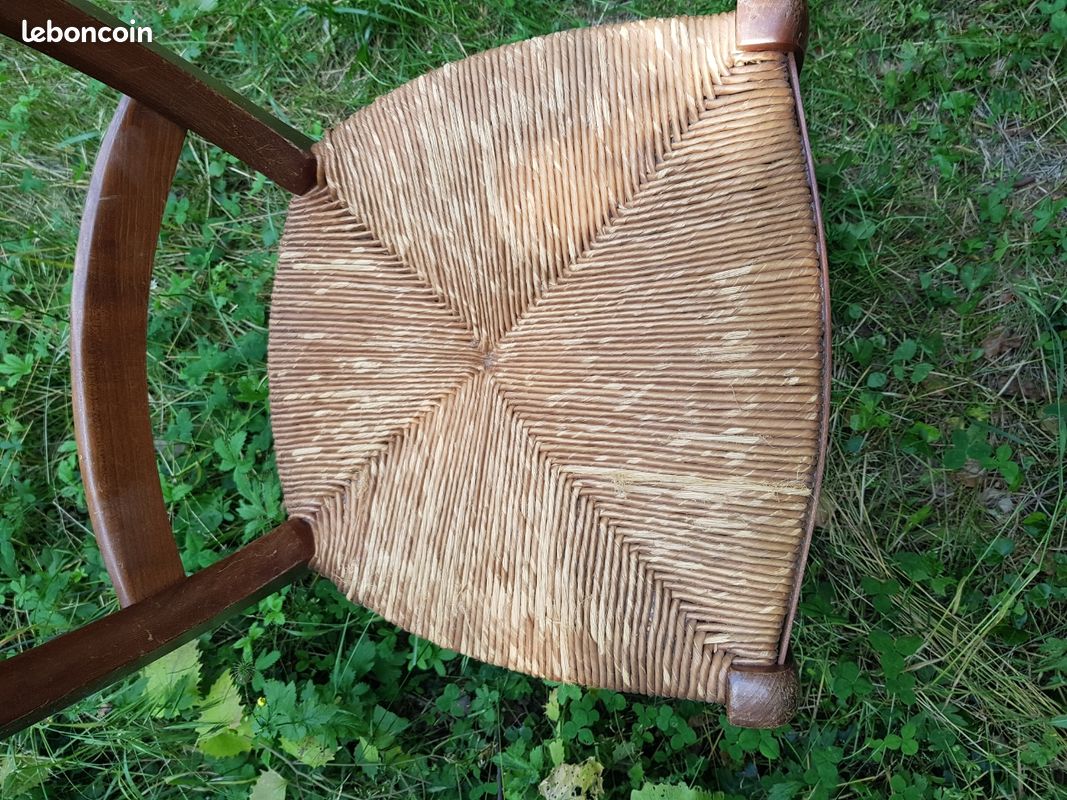 Lot de 2 chaises en osier (image 3)