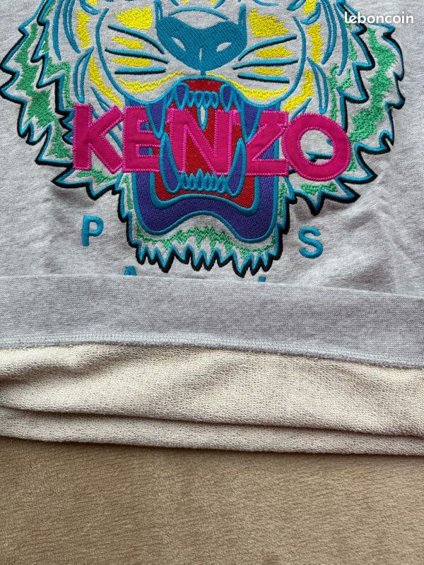 Pull Laine Pull Kenzo Multicolor Kenzo Pull-over Laine Femme Taille S