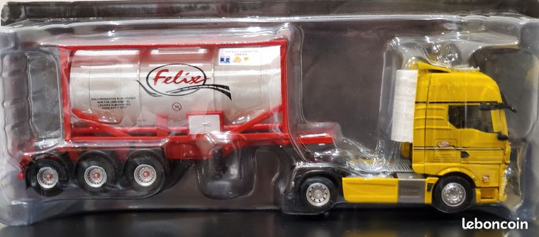 Miniature Camion MAN 19.502 Frigorifique 1991 - Salvat, Échelle 1/43