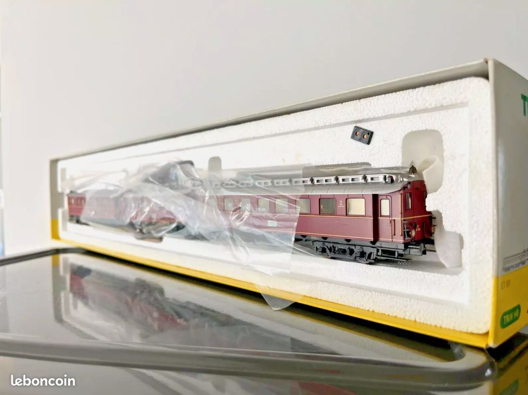 Locomotive électrique Trix 22106 - ET 87 - Digitale - Époque 3 - H0 - Comme Neuve