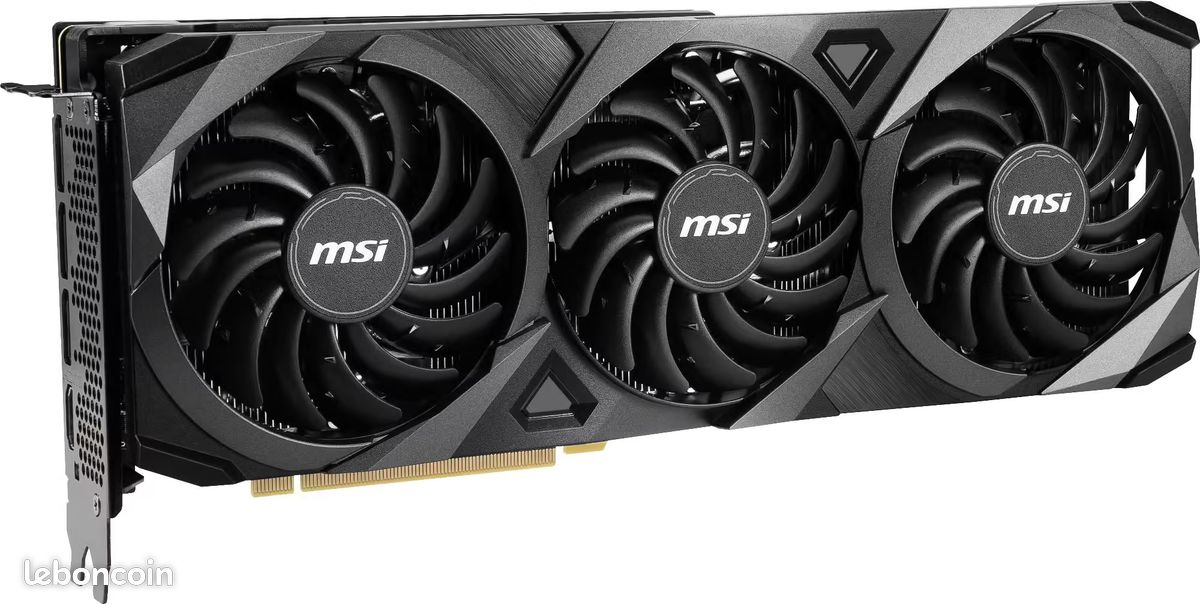 MSI GeForce RTX 3070 Ti VENTUS 3X 8Go GDDR6X (image 3)
