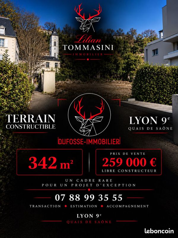 Terrain 342 m² · à Lyon · 342 m² · 259 000 €
