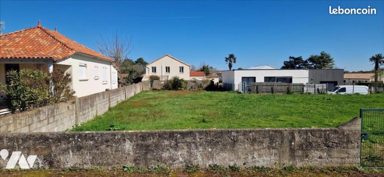Terrain 454 m² ST VINCENT SUR JARD