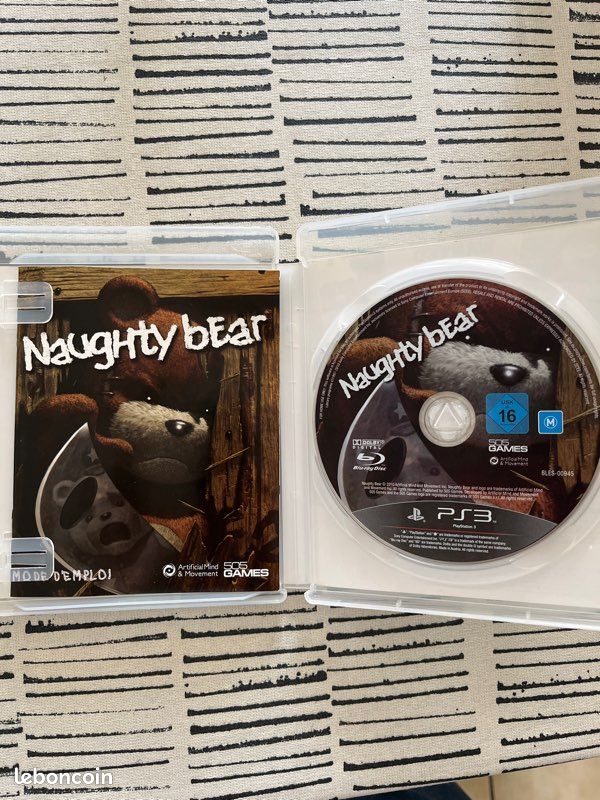 Naughty Bear Sur PlayStation 3 (PS3) - Édition Française, Jeu D'action, Occasion