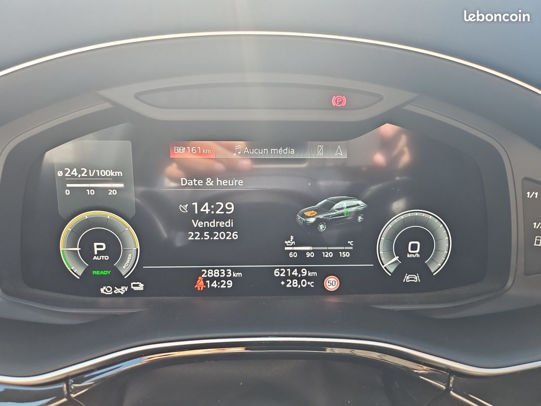 AUDI Q8 (2) 3.0 TFSI E 462 QUATTRO S LINE TIPTRONIC 8 462Ch Garantie 12 mois (image 14)