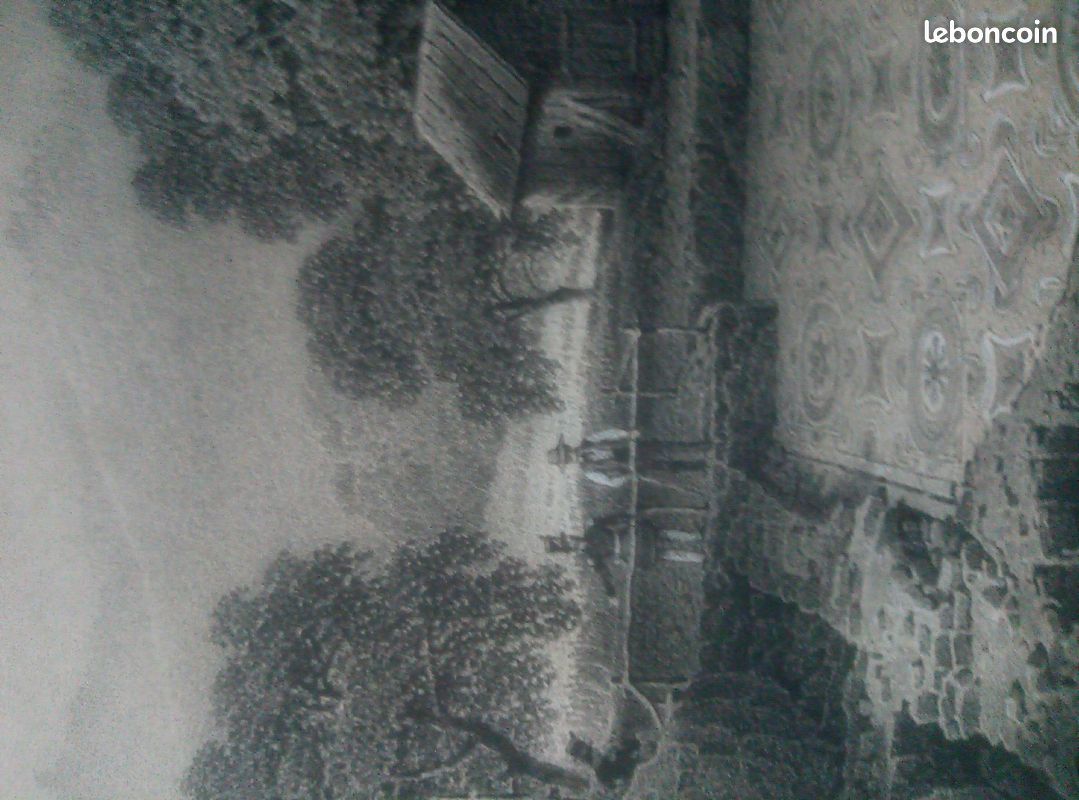 Lithographie ancienne (image 2)