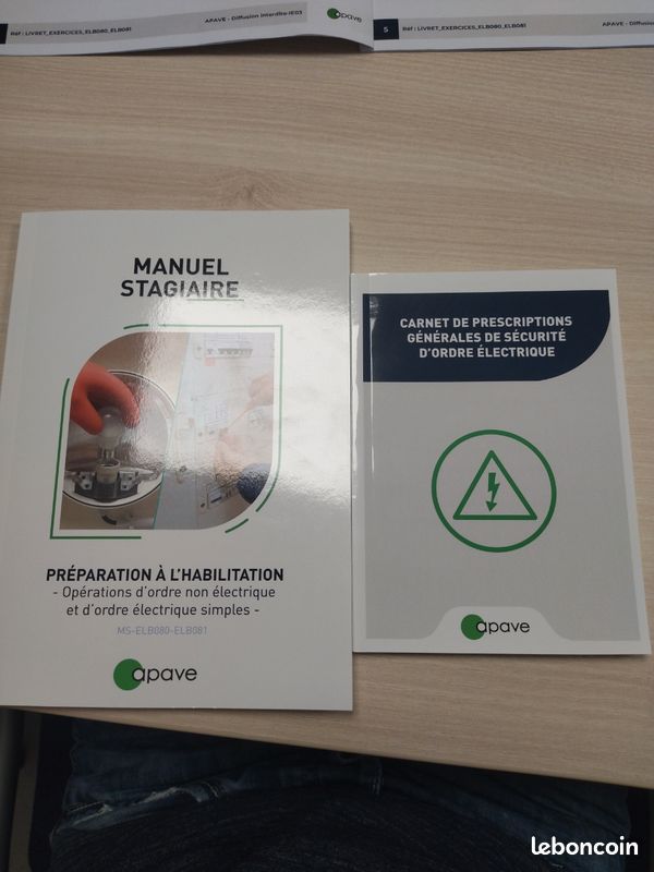 Carnet habilitation électrique (image 1)