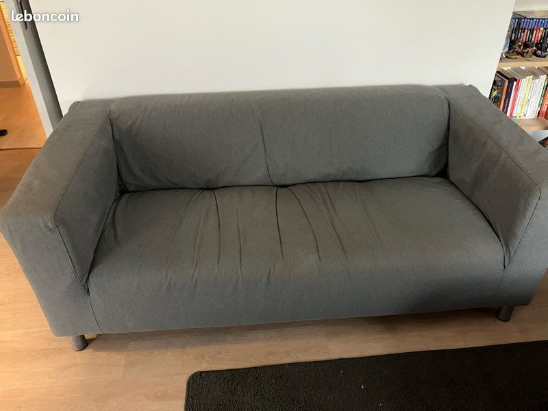 Canapé IKEA klippan gris (image 1)