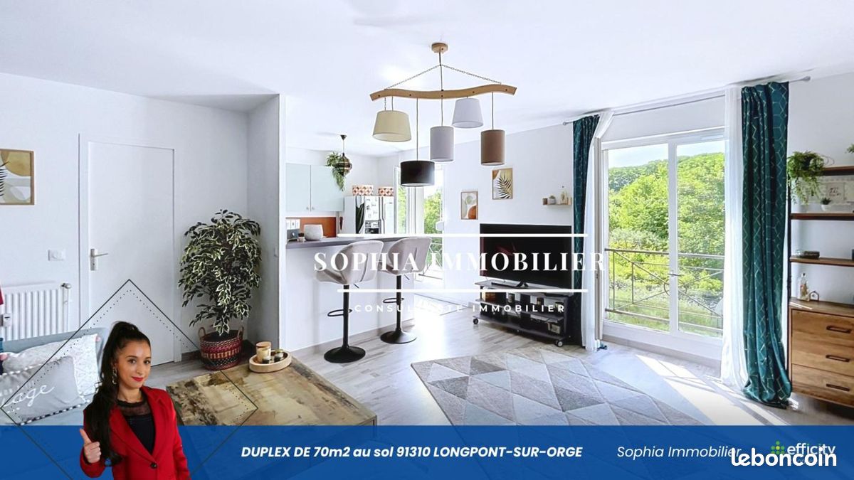 Appartement 3 pièces 70 m² · à Longpont-sur-Orge · 70 m² · 215 000 €