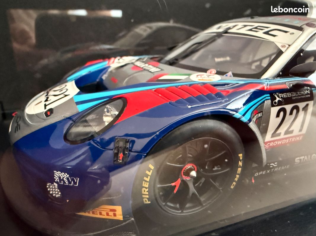 Porsche 911 GT3 R - GPX Martini Racing 24h Spa 2022 Spark 1/18 - Lietz / Christensen / Estre (image 3)