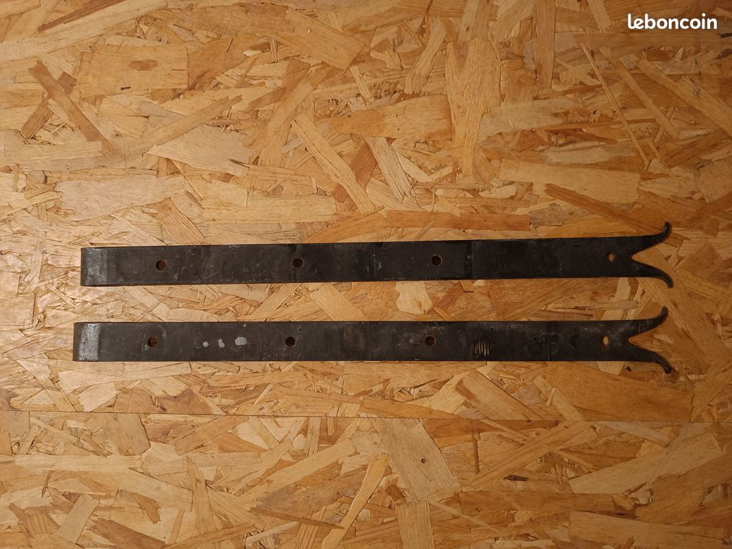 Penture acier noir mat pour volet battant (image 3)