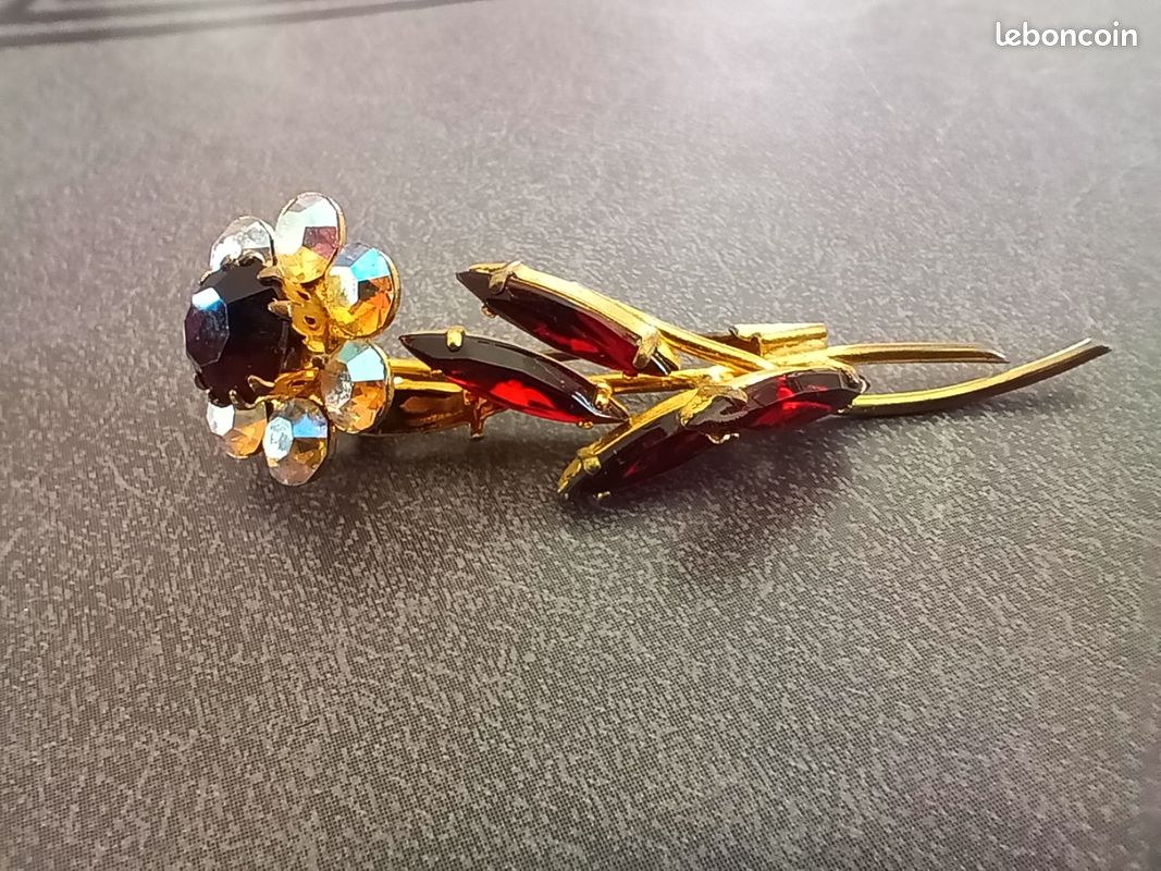 Broche Vintage Années 50-60 - Superbe Bijou Ancien De Collection