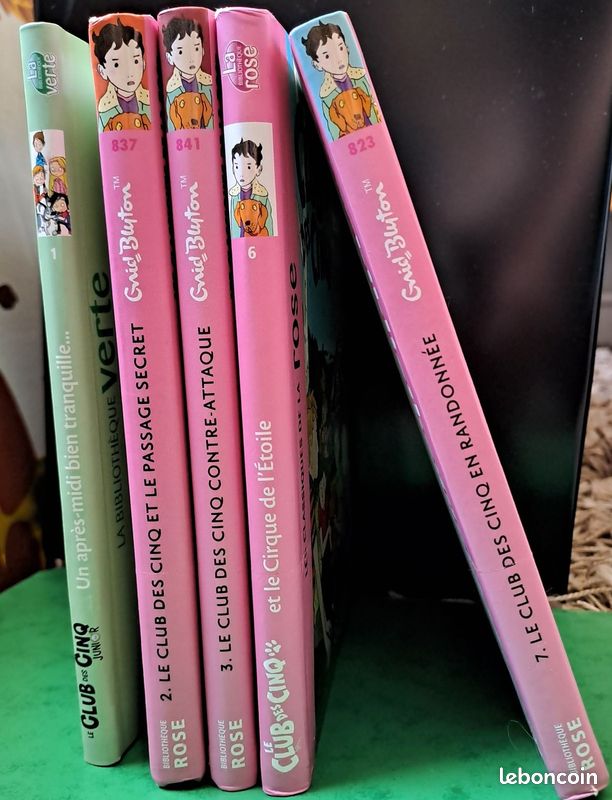 Lot de 5 livres Club des 5 (image 2)