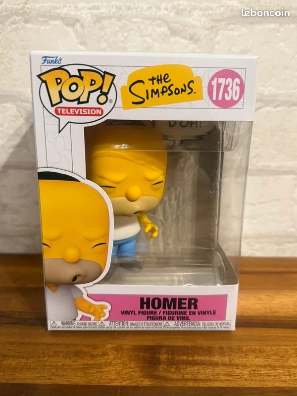 Funko Pop! Television: The Simpsons - Homer Simpson (D'Oh!) #1736