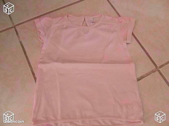 Tee-shirts manches courtes fille 18 mois TEX (image 2)
