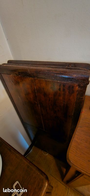 Table déjeuner en bois massif (image 6)