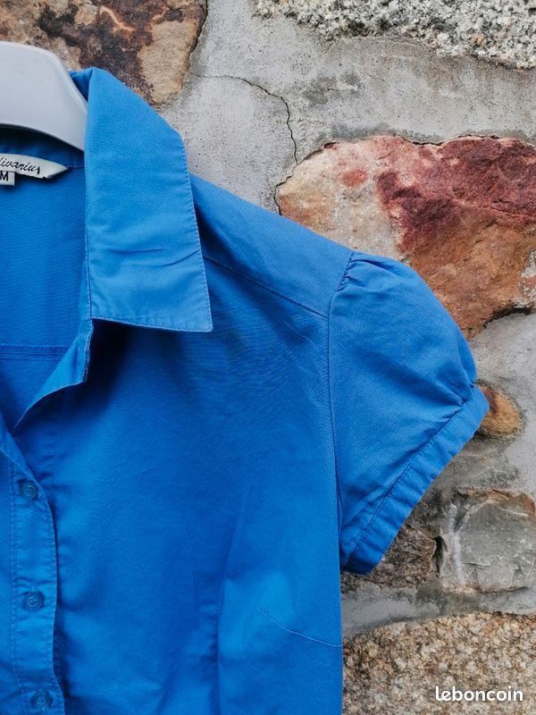 Chemise Utilitaire World Wide Sportsman - Femme, Bleue, Coton, Pêche, Taille L
