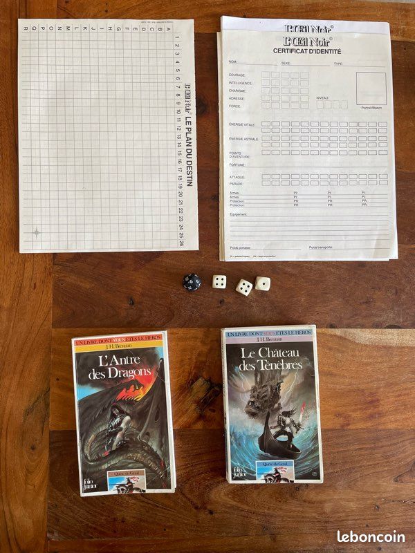Jeu initiation au jeu d’aventure L’œil noir (image 3)