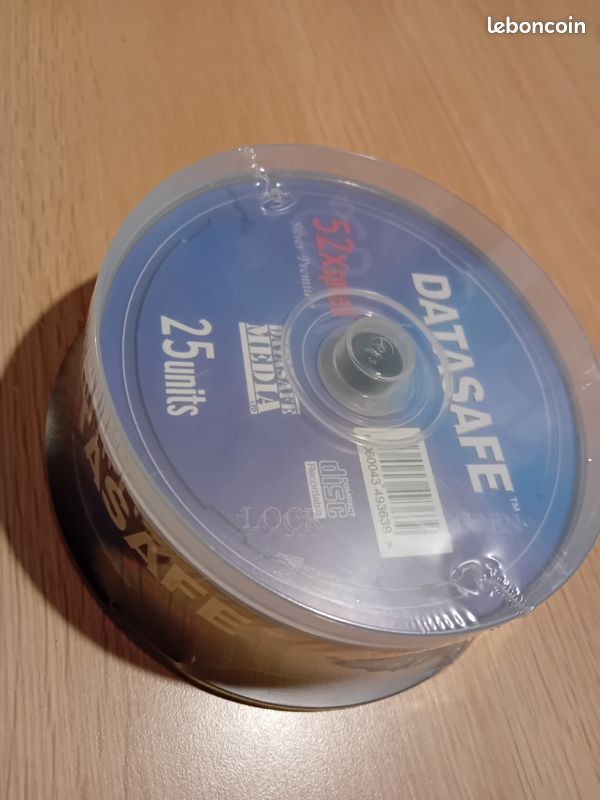 Lot de 25 CD 🎶 🎵 🎼 🎷 vierges NEUFS (jamais déballés) (image 2)