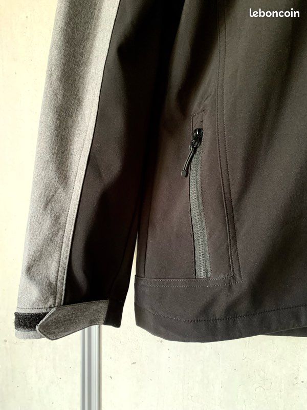 Veste softshell coupe-vent McKinley Trundle II Gris (image 3)