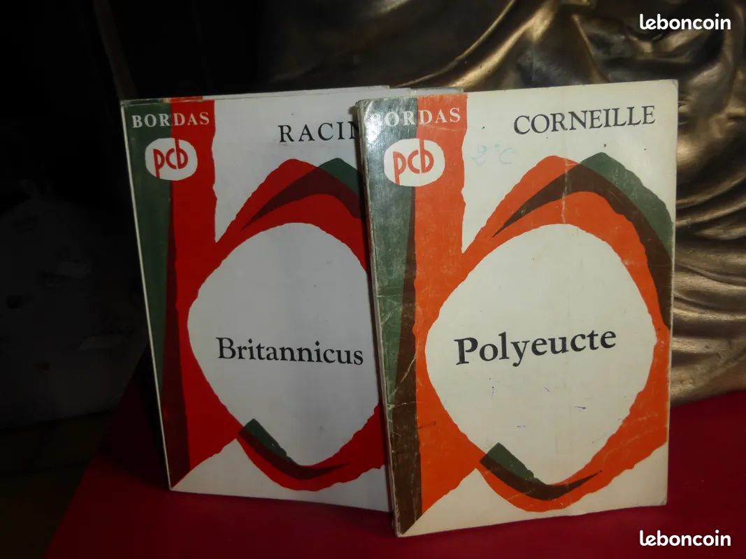 Lot de 4 " classiques Bordas " fin années 60 (image 1)