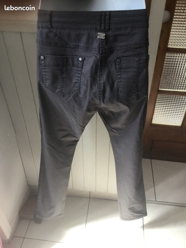 Pantalon femme toile marque élira taille 38 (image 2)