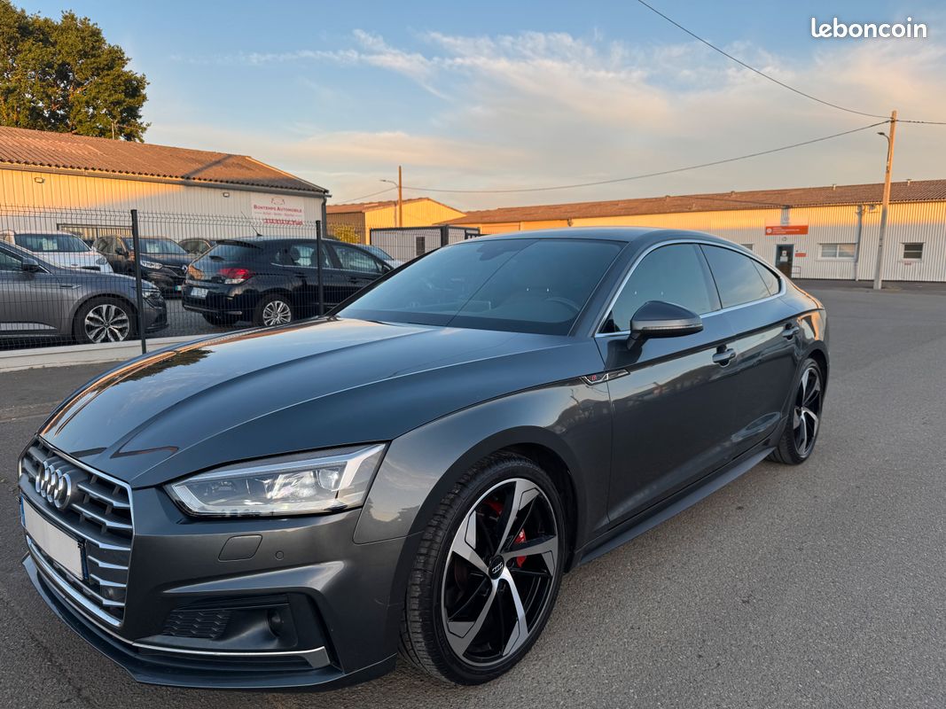 Audi A5 SPORTBACK II 2.0L TDI 190CV PACK S-LINE S-TRONIC 203 000KM JA19/S&S/FULL LED/GPS/VIRTUAL COCKPIT/RADAR/REGUL/ATTELAGE/VITRES TEINTEES 01.2017 (image 8)