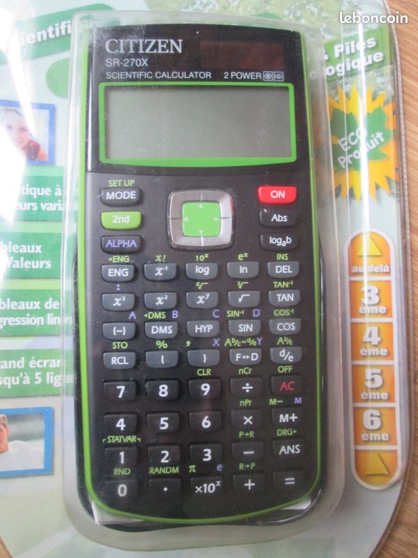 Calculatrice neuve collège (image 2)