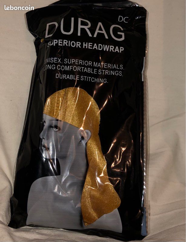 Durag Doré en Velour (image 5)