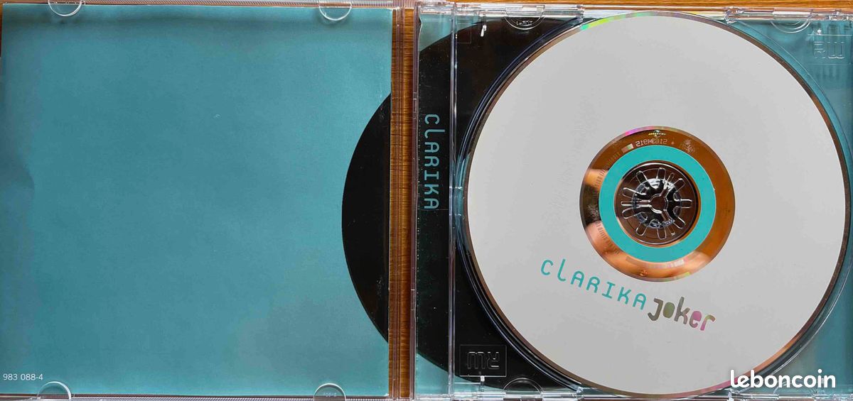 ♥🎼 CD 🇫🇷 Clarika (Joker) ✹ 2005 eo (image 2)