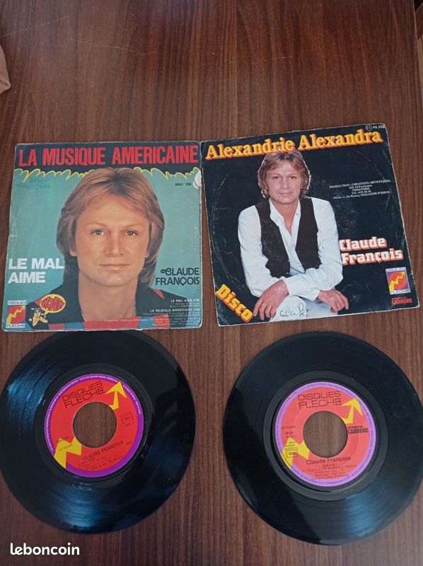 CD 45 tours Claude François (image 2)