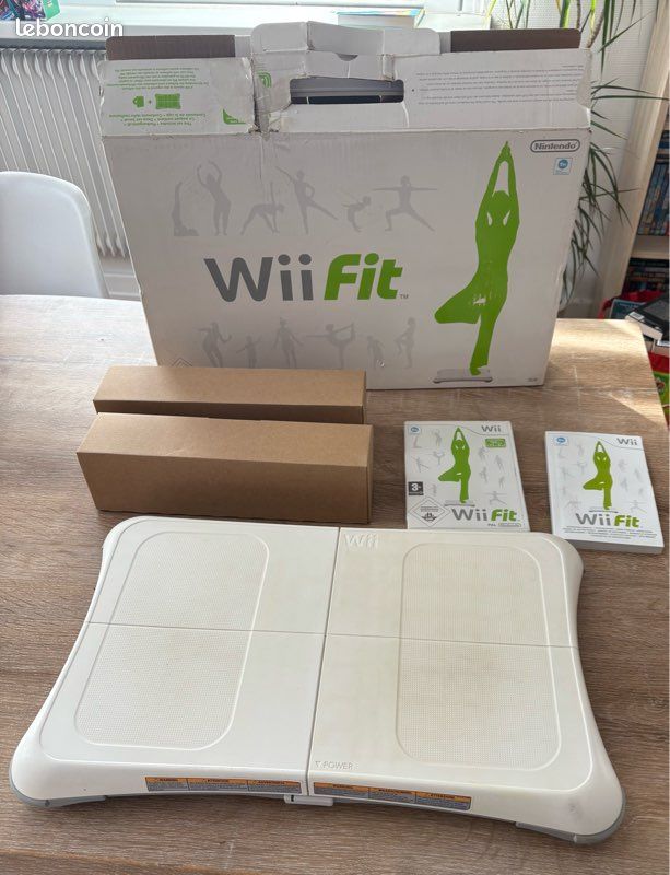 Balance board wii fit jeu wii fit Consoles