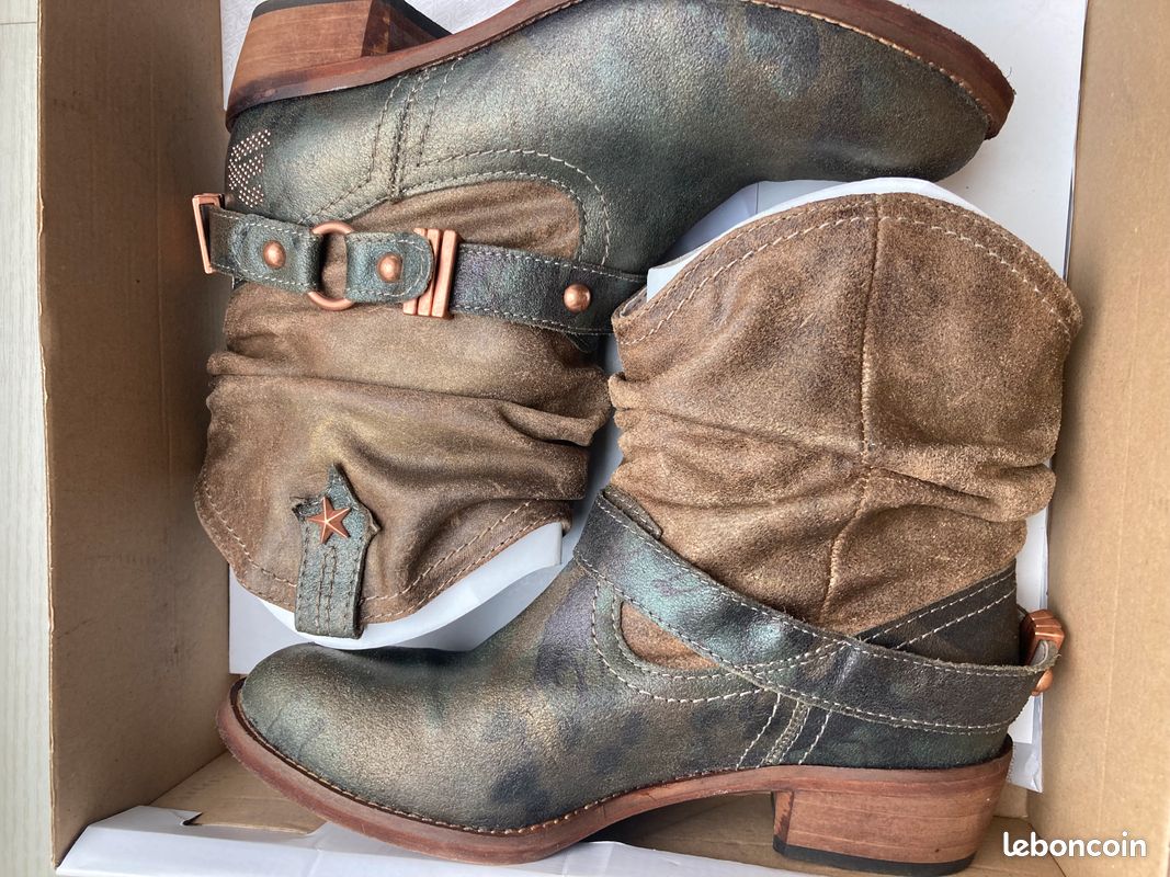 Boots Bullboxer Chaussures Femme Bullboxer BENN Marron Livraison