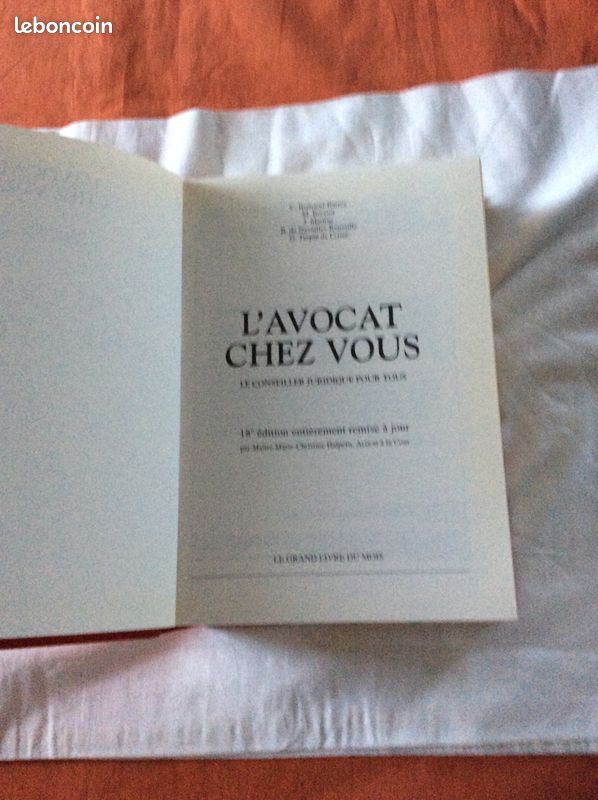 L’avocat chez vous 1 Volume (image 4)