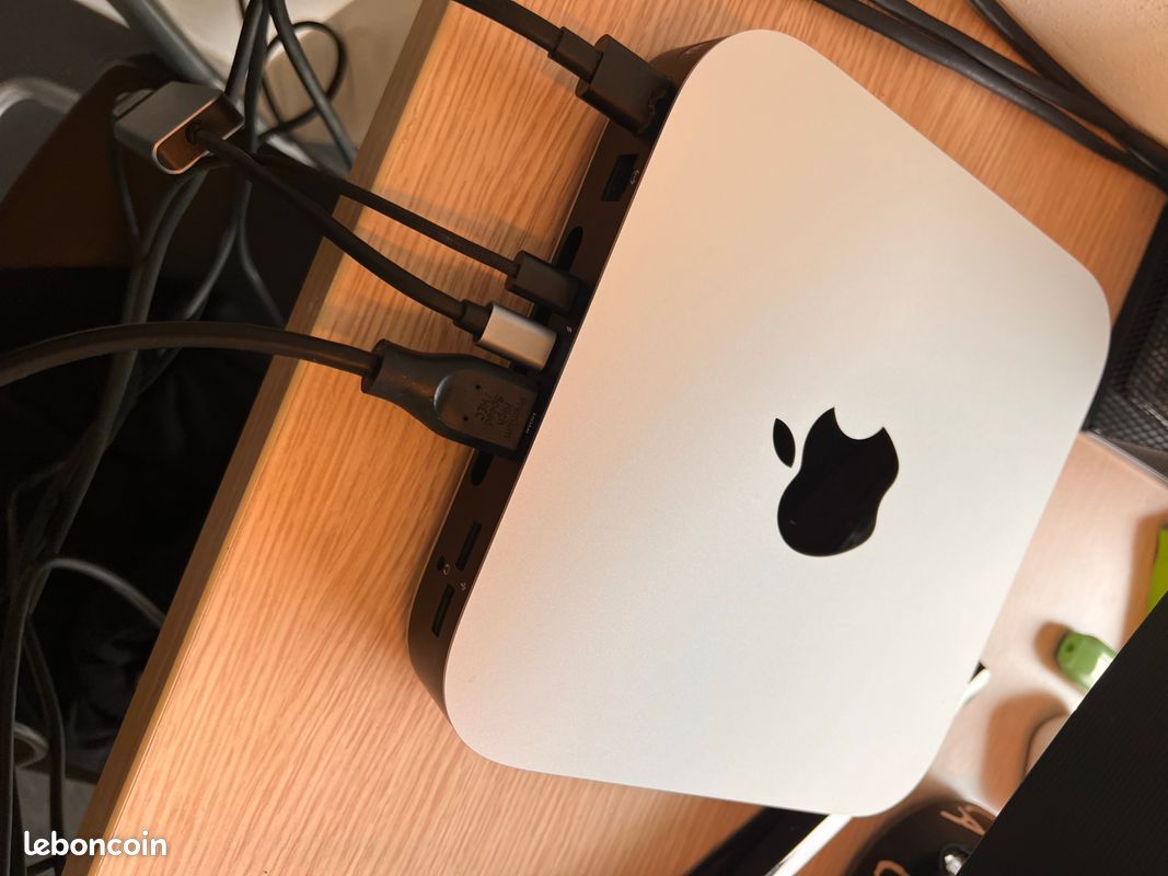 Mac mini Apple M2 (2023) - 8 Go RAM, 256 Go SSD, Comme Neuf / Uniquement en espèce, remise en main propre (Je ne fais aucun paiement securisée via leboncoin) (image 5)
