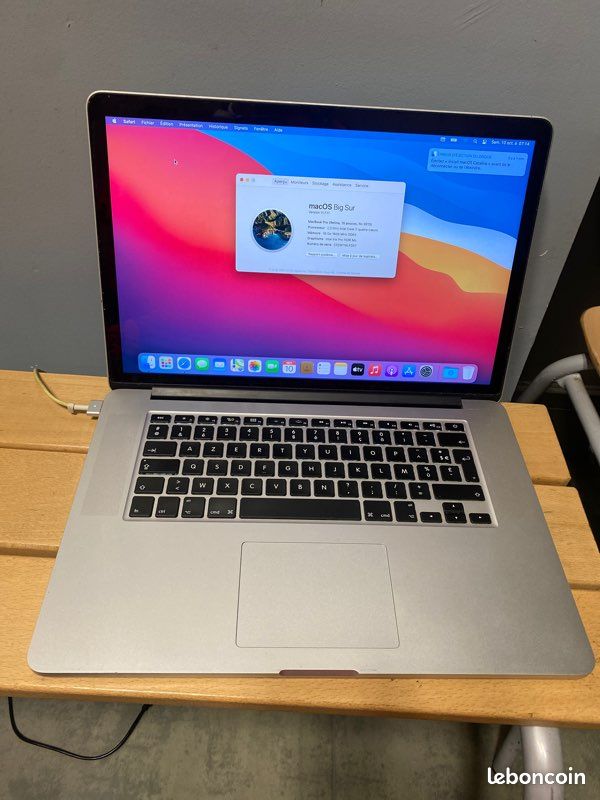 MacBook Pro 15 pouces années fin 2013 (image 1)